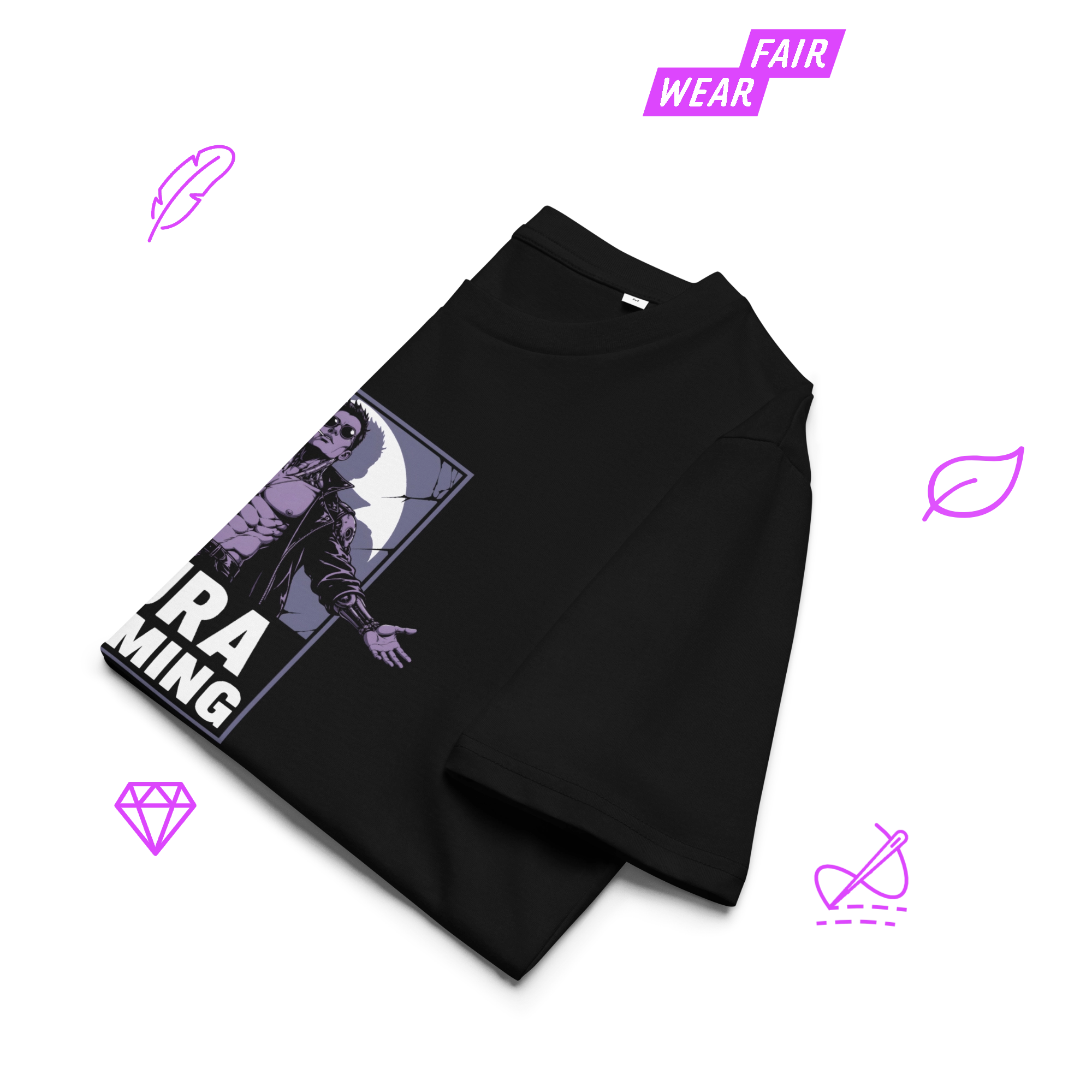 Aura T-Shirt | Contrast Style  [Unisex]