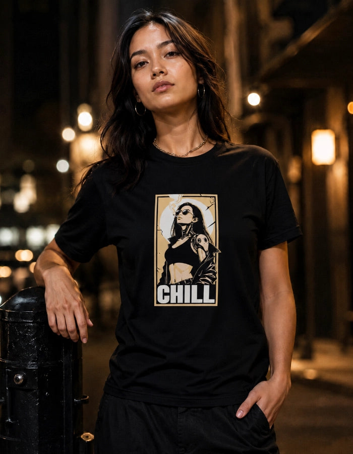 Chill T-Shirt | Contrast Style [Unisex]