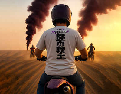 Urban streetwear meets bold identity: A cinematic showcase of Japanese-inspired fashion by Black-V. Powerful visuals, slow-motion walks, neon smoke and confident stares — a statement of fearless self-expression.