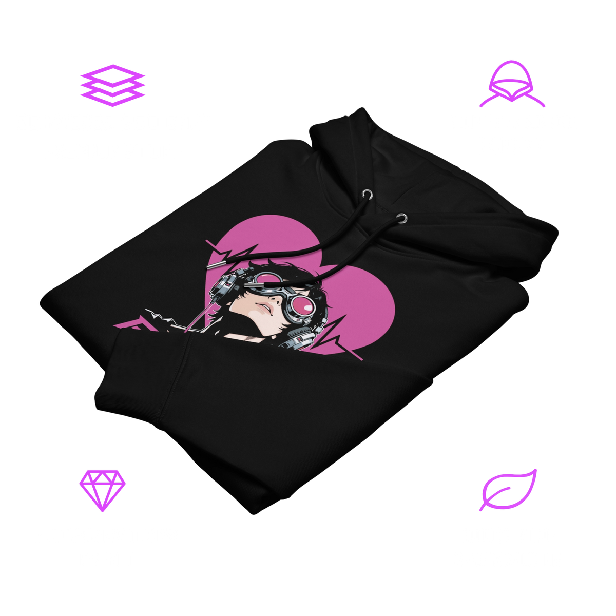 Pulse Hoodie | Contrast Style [Unisex]