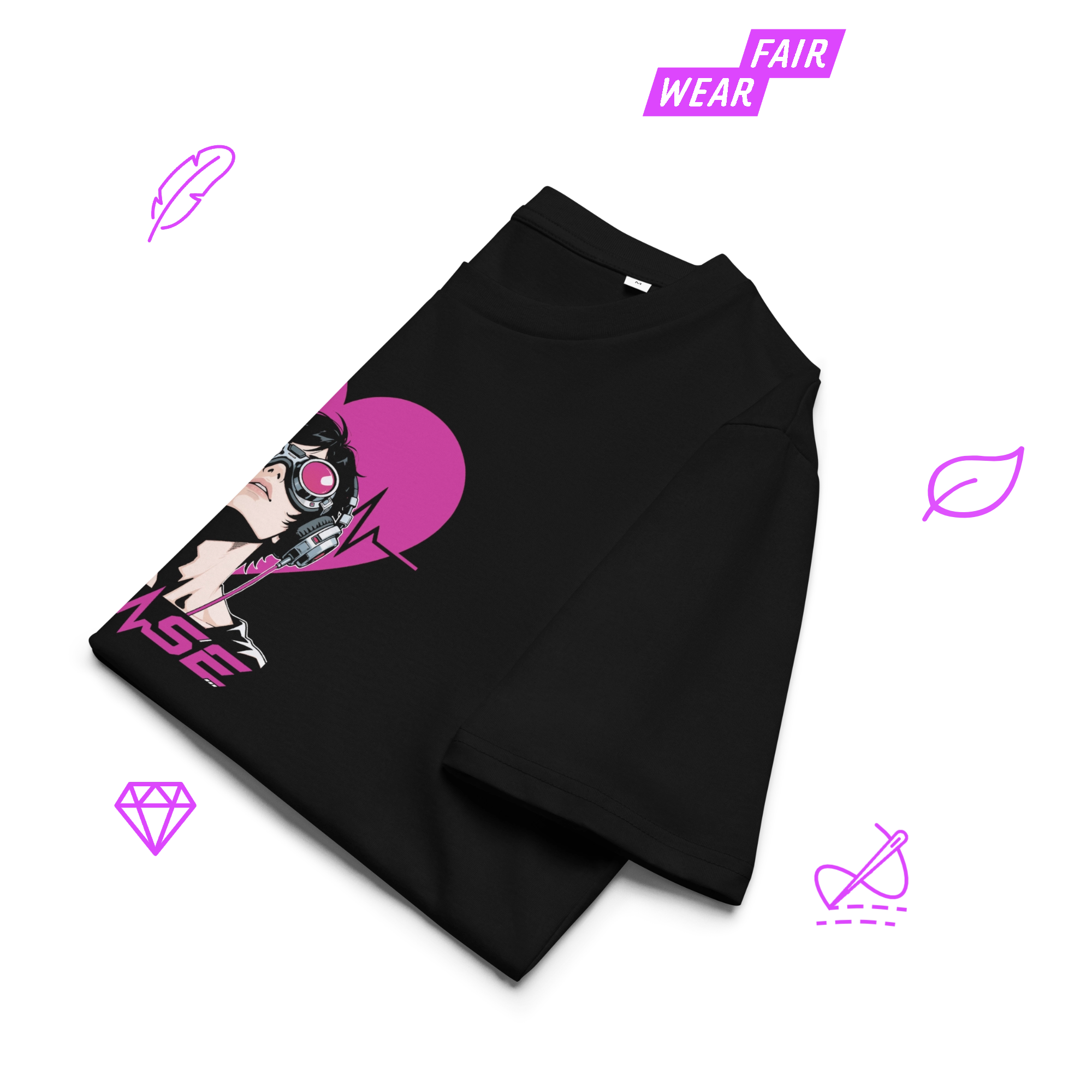 Pulse T-Shirt | Contrast Style [Unisex]