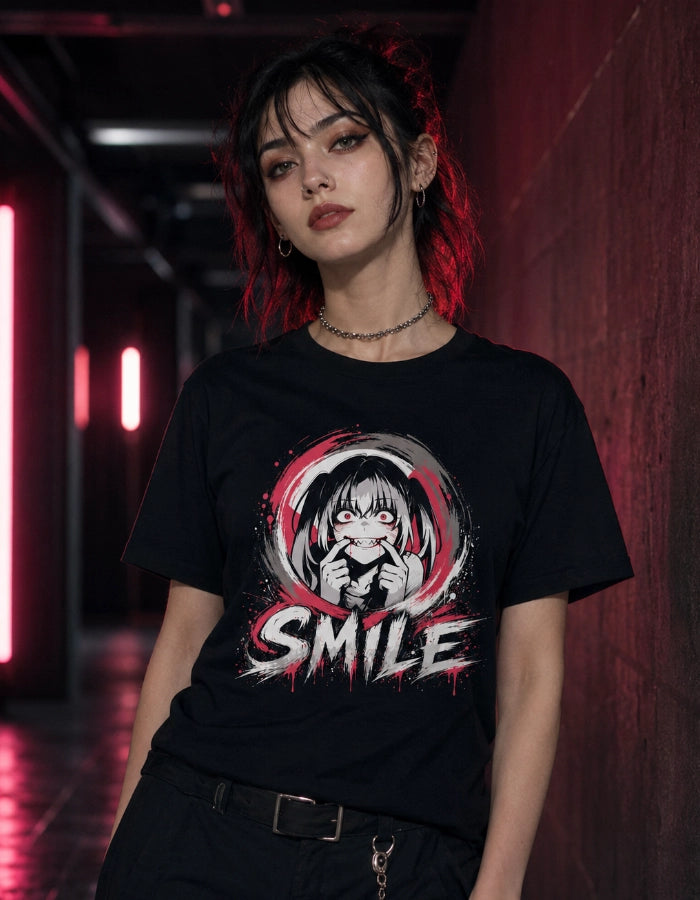 Smile T-Shirt | Jirai Kei Style [Unisex]