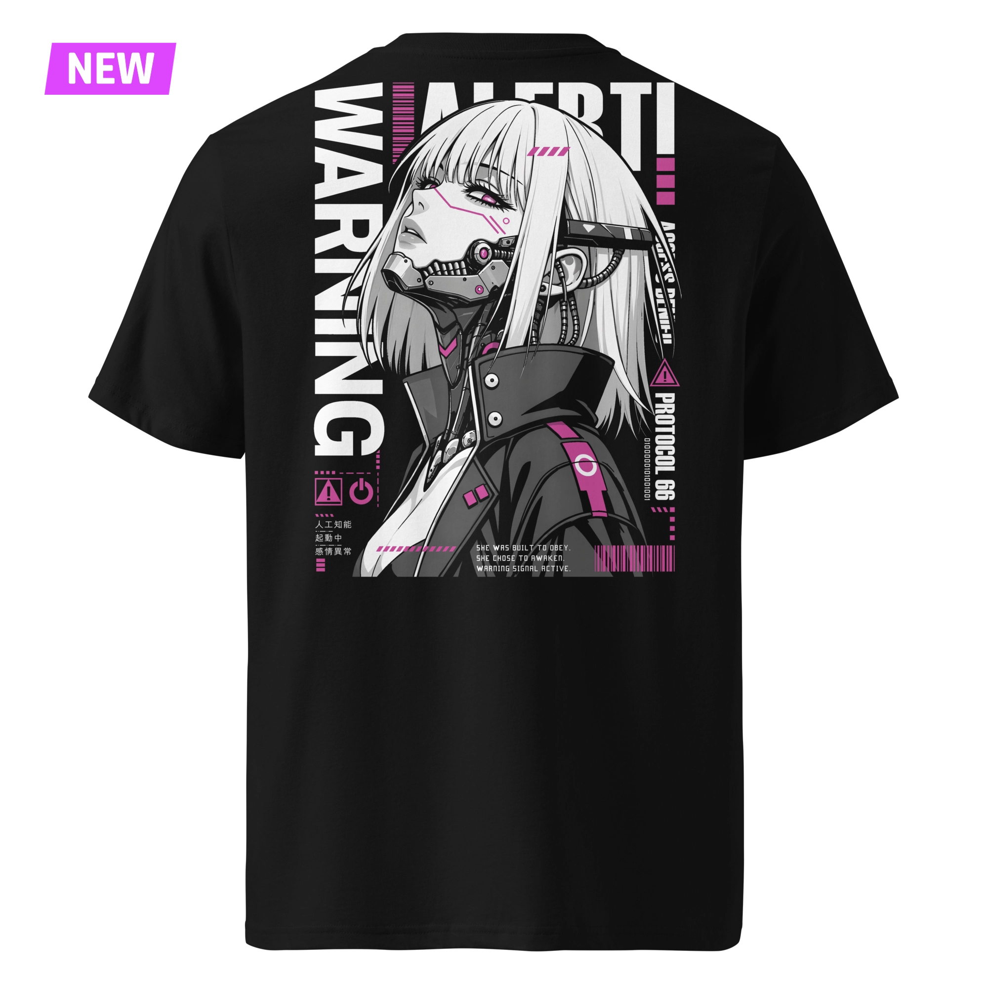 Warning T-Shirt | Hacker Style [Unisex]